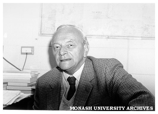 East German educationalist, Professor Horst Mohle