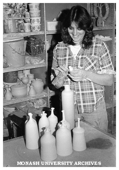 Art and design student Marilyn Farrington