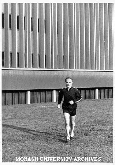 Director Mr Patrick Leary training for College Handicap