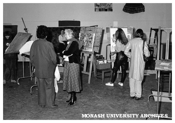 Open Day visitors to Fine Arts