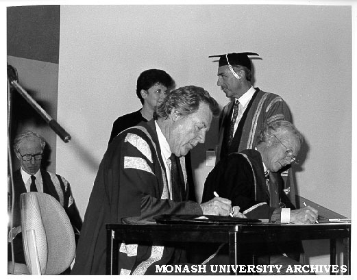 Signing of Monash-GIAE Affiliation agreement