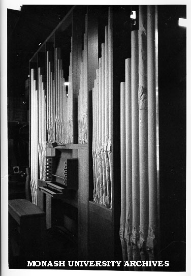 Religious Centre organ under construction