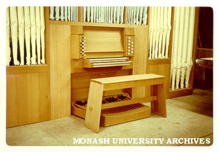 Religious Centre pipe organ under construction