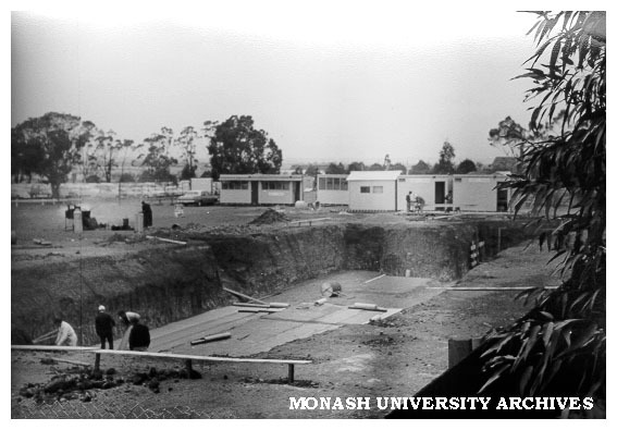 Excavations for Great Hall