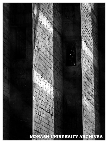 Light and shade on Robert Blackwood Hall