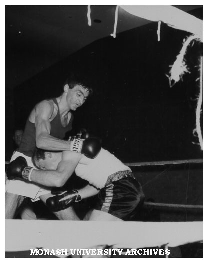 Australian University Championships for boxing, held at Monash