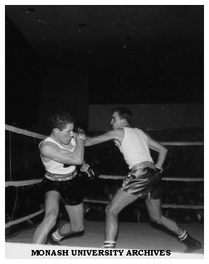 Australian University Championships for boxing, held at Monash