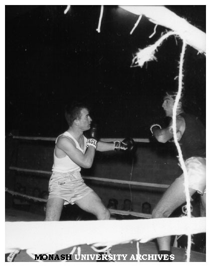Australian University Championships for boxing, held at Monash