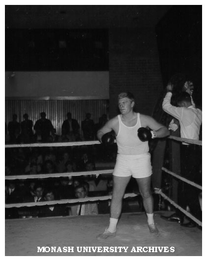 Australian University Championships for boxing, held at Monash