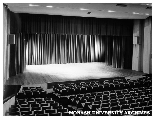 Alexander Theatre, view of stage