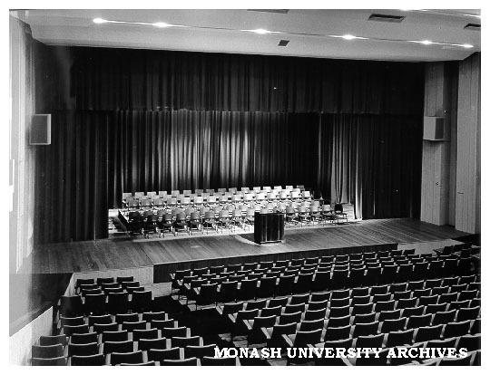 Alexander Theatre, view of stage