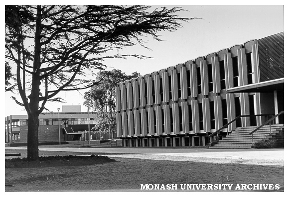 University Offices with University Union in background