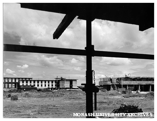 Deakin (left) and Farrer [?] halls