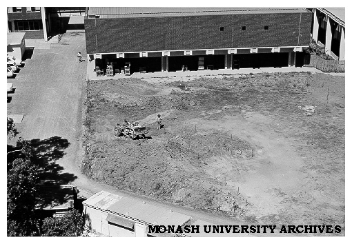 Site for Botany systems garden