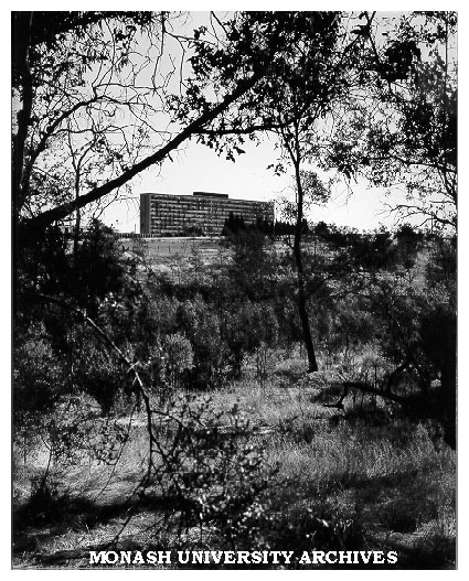 Menzies building, viewed from Snake Gully