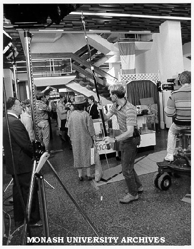 Foyer, Menzies building, in use for Crawford Production 'All the Way'