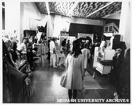 Foyer, Menzies building, in use for Crawford Production 'All the Way'