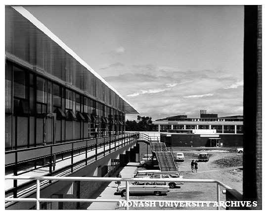 Union building, from first floor looking west