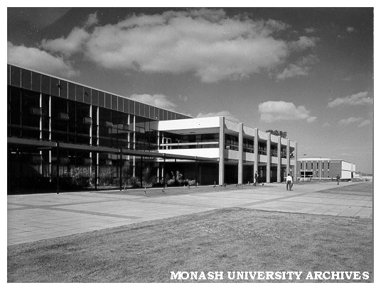 University Union with University Offices in background