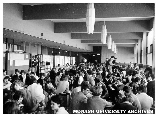 Students, first floor Union Hall