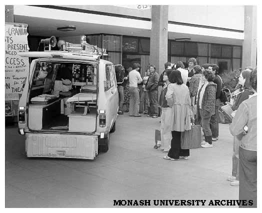 Emergency vehicle outside Union during trial evacuation