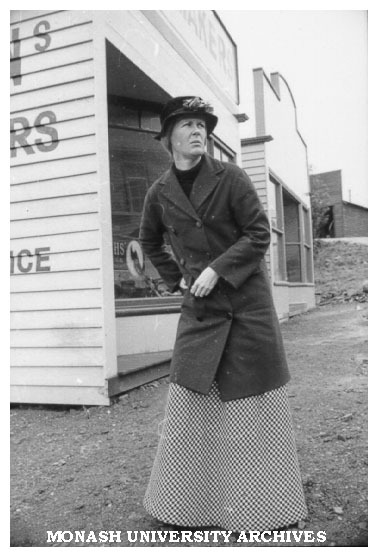 Marion Heathfield as Mrs Purdy in 'The Daughter-In-Law'