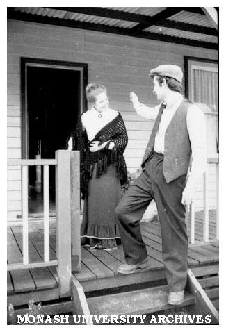 Cindy Wright and James Wright in 'The Daughter-In-Law' as Minnie Gascoigne and Luther Gascoigne