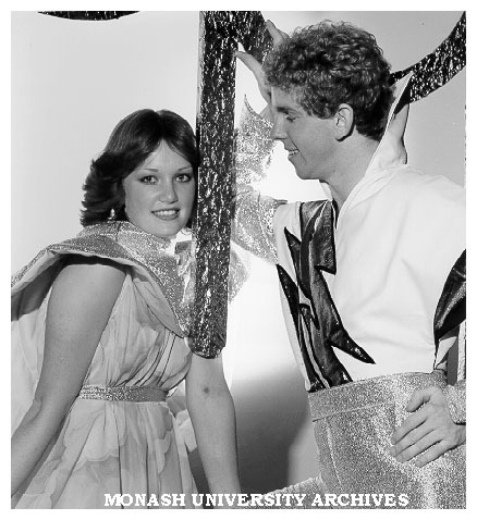 Julianne White and Steve McLardie in 'The Emperor's New Clothing' as the Princess and Fredrick