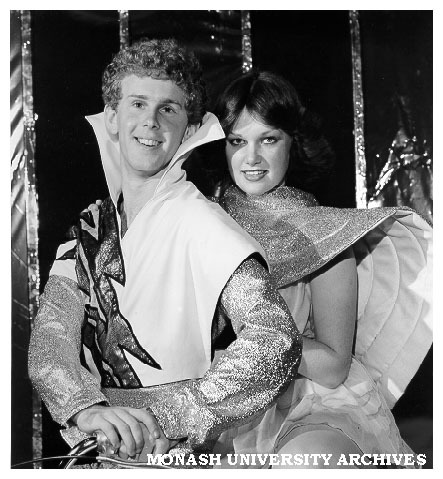 Steve McLardie and Julianne White in 'The Emperor's New Clothing' as Fredrik and the Princess