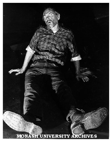 Tom Lake as Bunting in 'Cass Butcher Bunting'