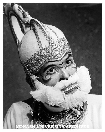Poedijono as Hanoman in 'The Ramayana in Java'