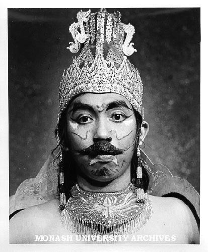 Hari Sulistyono as Rahwana in 'The Ramayana in Java'