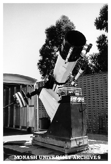 Jeffree telescope after restoration work by Physics and Mechanical Engineering departments