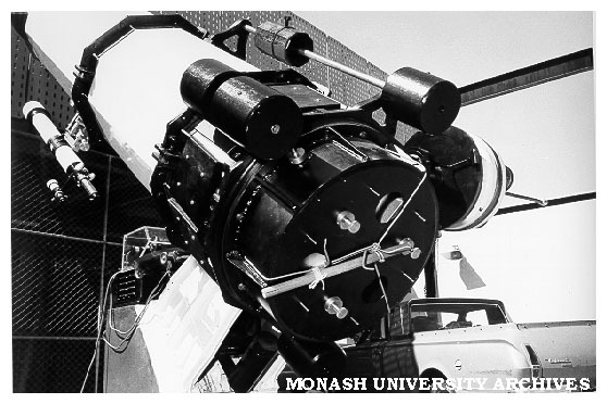 Jeffree telescope after restoration work by Physics and Mechanical Engineering departments