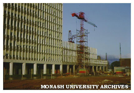 Menzies building under construction