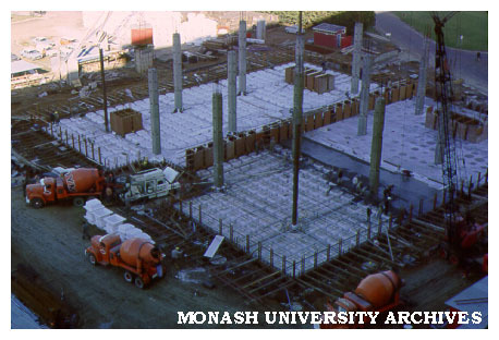 Law building under construction