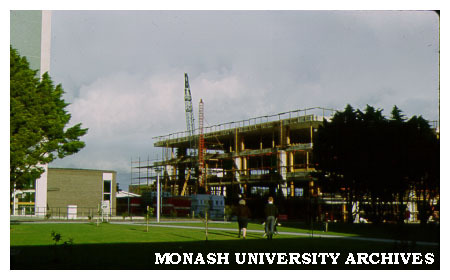 Law building under construction