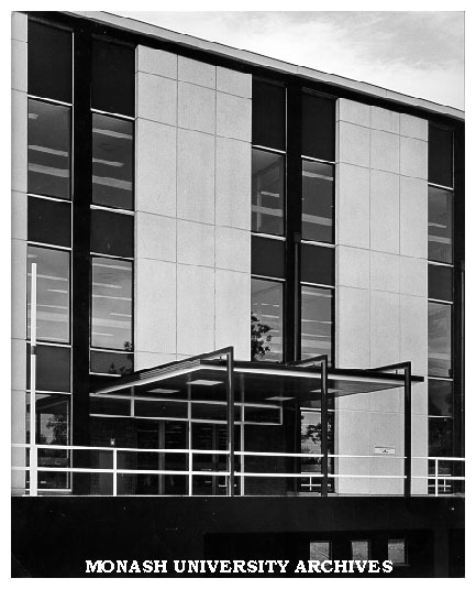Main library front entrance