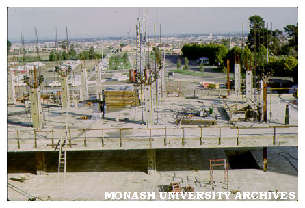 Law building under construction