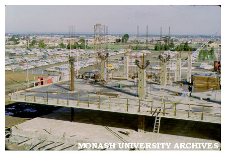 Law building under construction