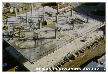 Law building under construction