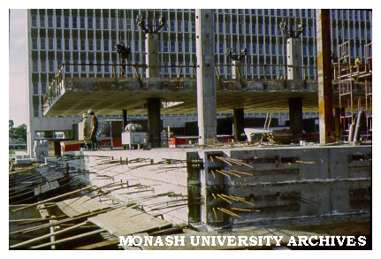 Law building under construction