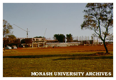 Engineering buildings under construction