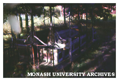 Old tram on Talbot colony site