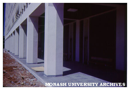 Humanities building walkway