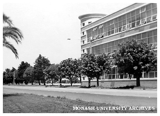 E block Caulfield Technical School, from Dandenong Rd