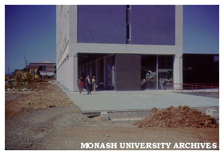 Humanities building, north east corner