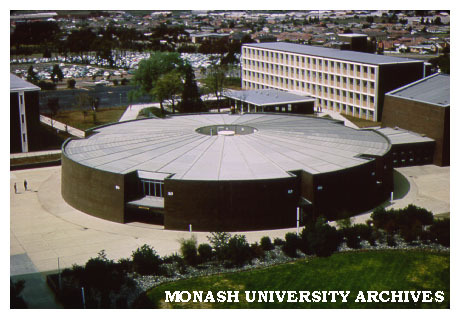 Rotunda with Education building in background