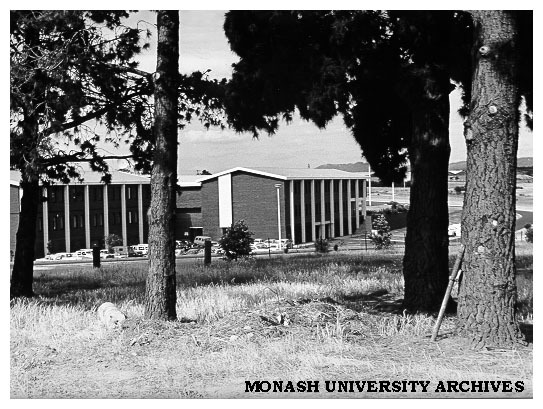 CSIRO buildings north of Clayton campus