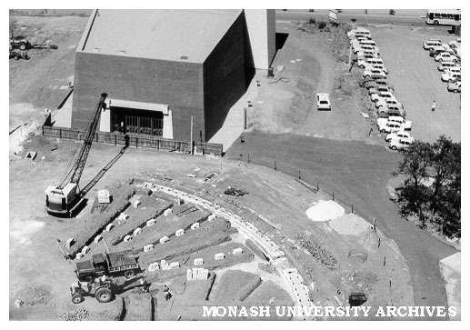 Laying foundations for rotunda